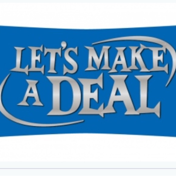 Blue and Silver Let's Make a Deal Sign - Picture 1 of 1